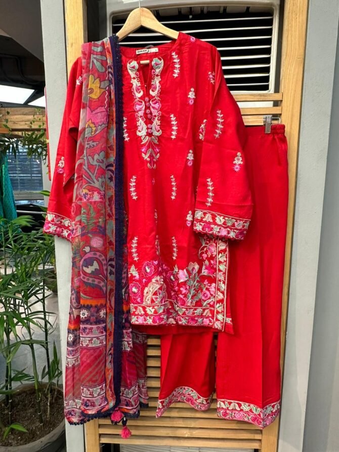 3 Piece Shirt Bottom Dupatta Khaadi EST24121 Gulbuy 1