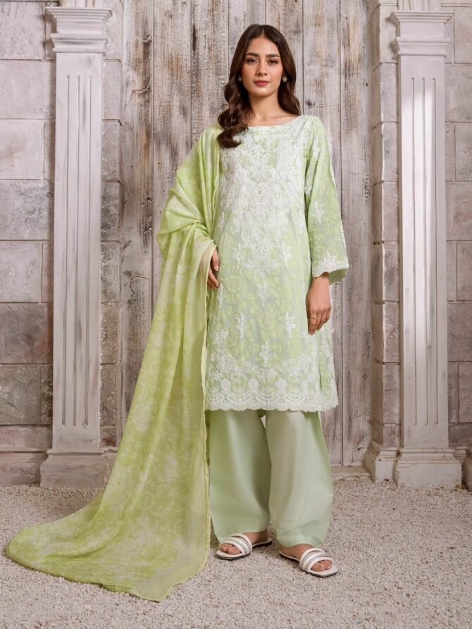 Limelight 3 Piece Printed Lawn Suit (U3411SU-3PC-329)