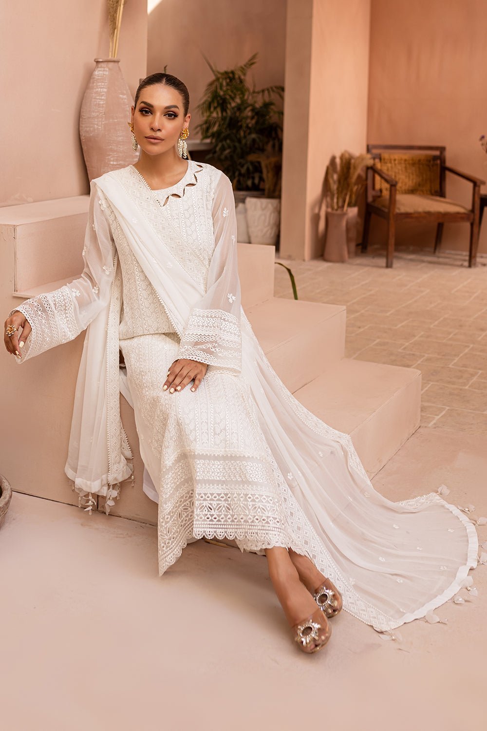 Royal Allure Azure Ensembles Feative 3pcs Eid 2024 Collection 2 gulbuy.com