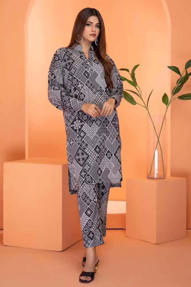 Gulahmed 2 Piece Printed Suit (TLP-32014)