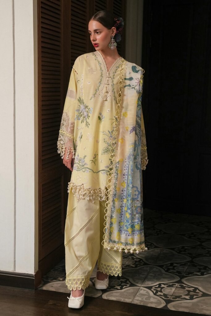 Sana Safina Lawn 3 Piece Suit main image 0