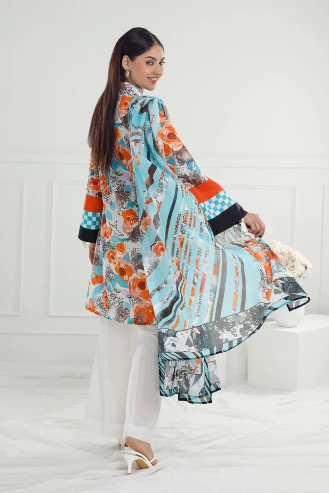 printed lawn dupatta printed lawn shirt dyed trouser gulahmed bottom cl 52563 7 (1)
