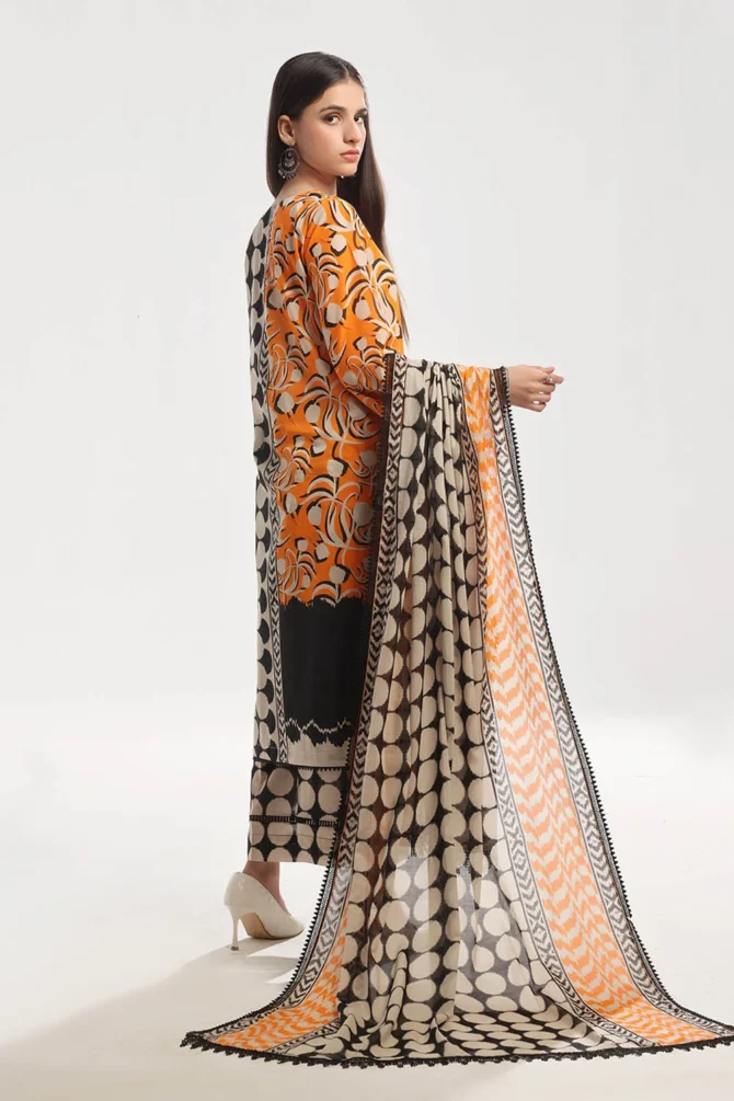 printed lawn dupatta printed lawn shirt printed trouser gulahmed bottom cl 52527 6