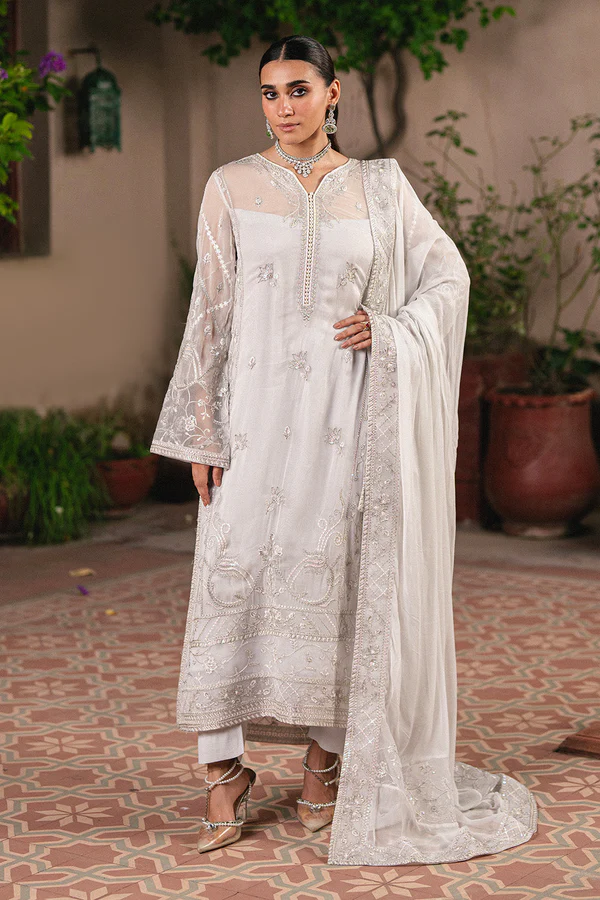 FSU 5656 4 chiffon embroidered suits