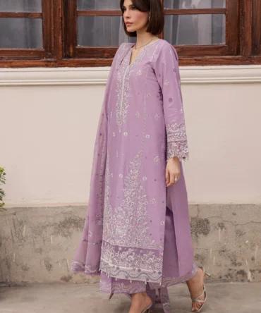 Banafsh 3Pc Festive Embroidered Lawn BATIK 25194707583022