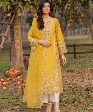 Horizon 3Pc Festive Embroidered Lawn BATIK 25207729848366