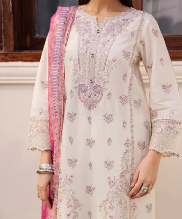 Pinkie Pie 3Pc Festive Embroidered Lawn BATIK 25195446108206