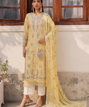 Sundip 3Pc Festive Embroidered Lawn BATIK 25195461640238