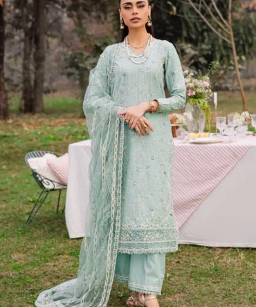 Blue Swan 3Pc Festive Embroidered Lawn BATIK 25224595865646