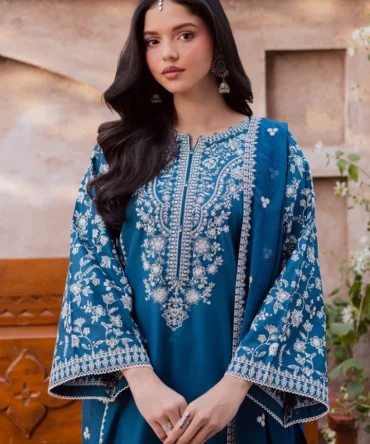 Farsali 3Pc Festive Embroidered Lawn BATIK 25239260233774