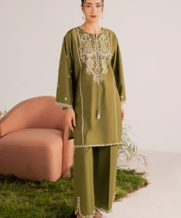 Mina Green 2Pc Embroidered Lawn Dress BATIK 25376506445870 1800x1800