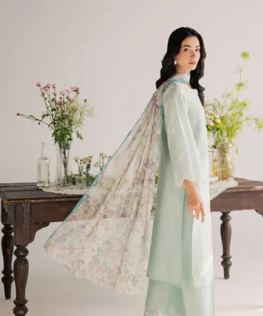 Santorini 3Pc Embroidered Lawn Dress BATIK 25376512311342