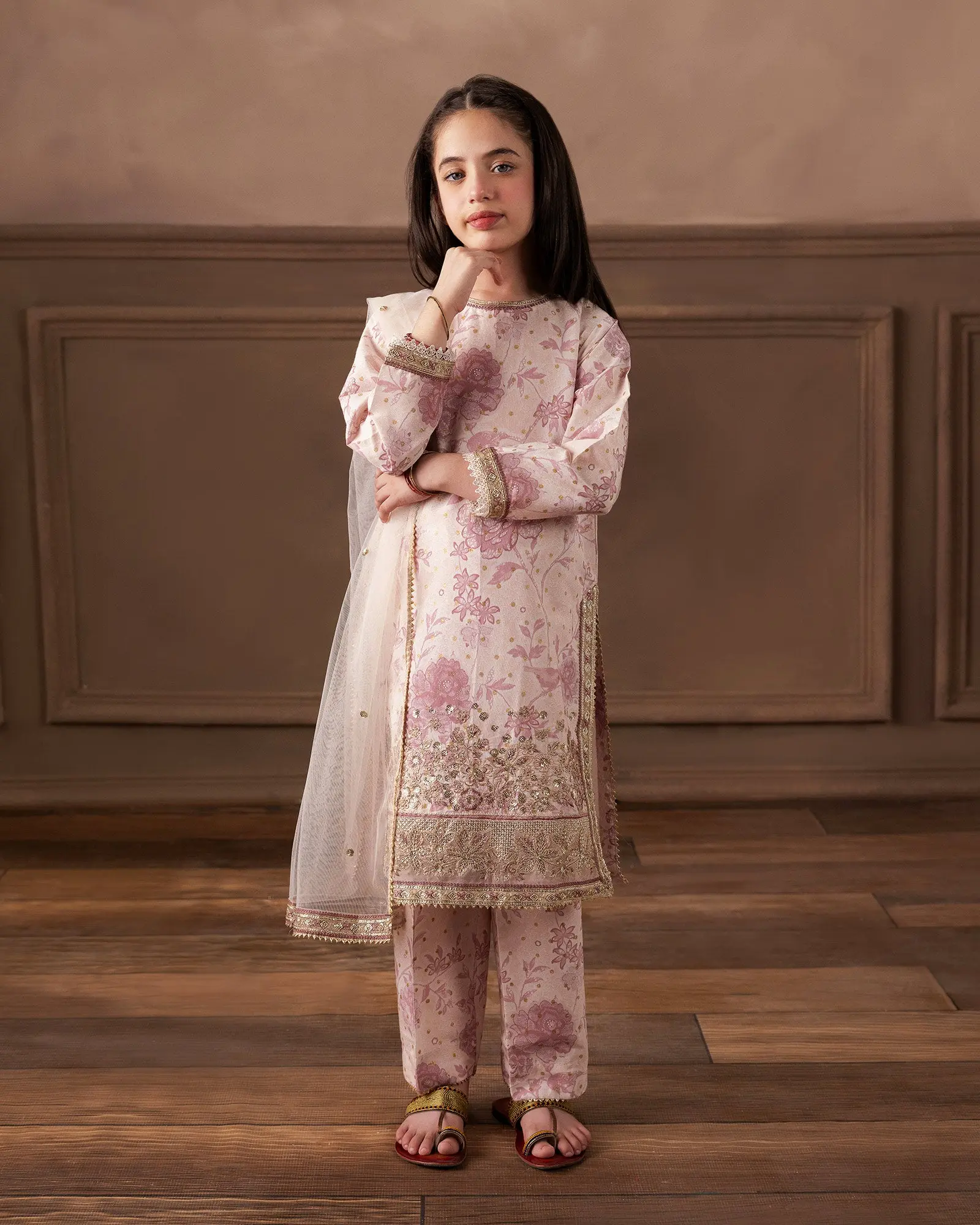 Kids 3 Pcs Plain Paper Katan C9807 Sha Posh Textile 246688397