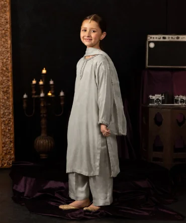 Kids Danedar Chiffon 3PC 1178 Sha Posh Textile 238090430
