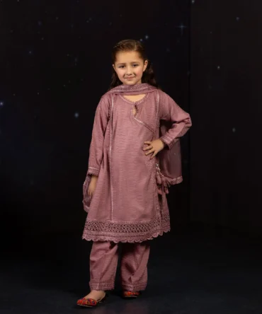 Kids Jacquard Cotton Viscose Frock 17410 Sha Posh Textile 234570097