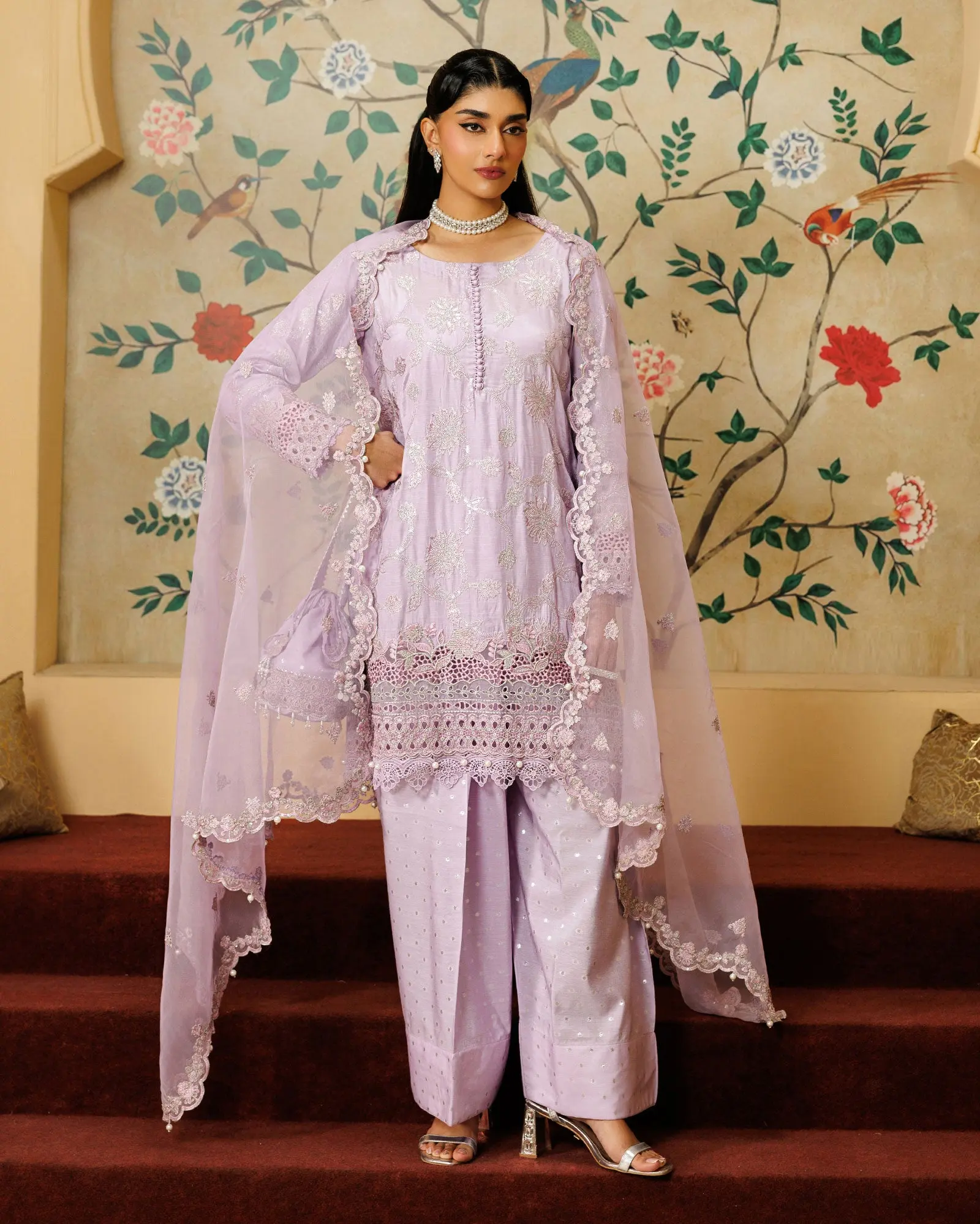 Shine Raw Silk 3PC 440 Sha Posh Textile 234467298