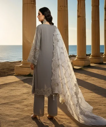 imrozia premium 3 piece suit unstitched dark grey i 246 lalezar 40997056839963